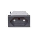 Módulo Tomada 2P+T 10A/250V com Engate Rápido Grafite Orion