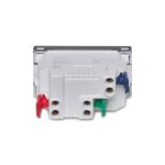 Módulo Tomada 2P+T 10A/250V com Engate Rápido Grafite Orion