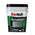 Tinta Premium Acrílica Fosco Piso Blindado Cinza Platina 20L Bautech