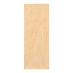 Folha de Porta Lisa Sarrafeada Laminada para Pintura Virola 210x72cm