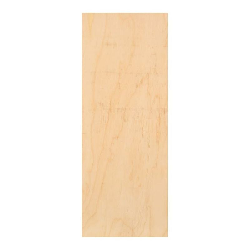 Folha de Porta Lisa Sarrafeada Laminada para Pintura Virola 210x72cm