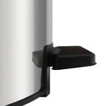 Lixeira Loop Redonda com Pedal 5L Cromada com Tampa Tramontina