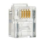Conector RJ11 6P4C com 10 Peças