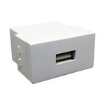 Módulo Carregador USB 2A Bivolt Branco Home