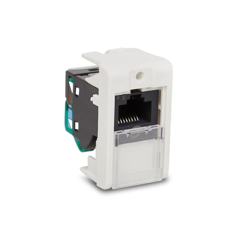 Módulo Tomada Informática RJ45 CAT5E Branco Lunare
