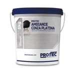 Argamassa Cimento Queimado Piso e Parede Cinza Platina 5Kg Protec