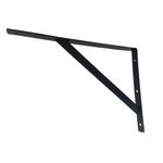 Mão Francesa Reforçada até 70Kg 50cm Aço Preto