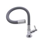 Torneira para Cozinha Mesa 1/4V Bica Média Cinza Color 3069 C29