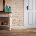 Rodapé Poliestireno P.U Branco Frisado 12x1,5x240cm