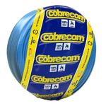 Cabo Flexível 6mm² 750V Azul Cobrecom 100  Metros