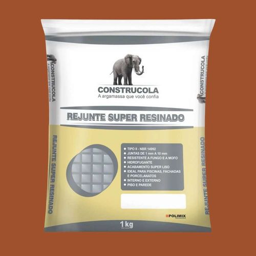 Rejunte Super Resinado 1kg Construcola