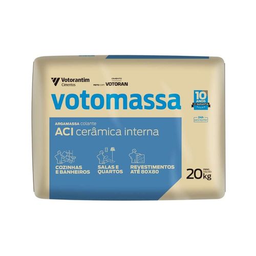 Argamassa Interna ACI Cinza 20kg Votorantim