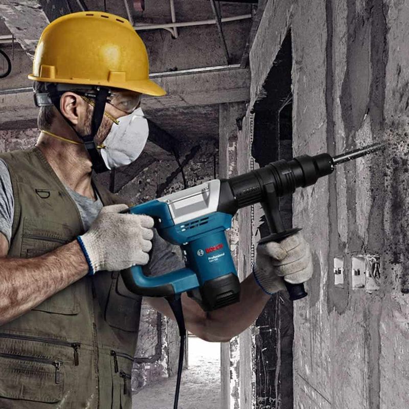 Martelo Demolidor SDS-Max GSH500 7,5J 5,7kg Cinzéis+Maleta 127V Bosch