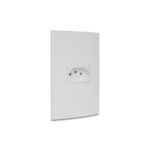 Conjunto Tomada 2P+T 10A/250V 4x2 Branco Lunare