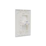 Conjunto Tomada 2P+T 10A/250V 4x2 Branco Lunare