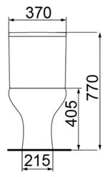 Kit Vaso Sanitário com Caixa Acoplada LorenLuna 3/6L Branco Lorenzetti