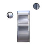 Porta Palheta Alumínio Brilhante Esquerdo 210x70cm