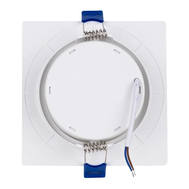 Spot de Led de Embutir Quadrado Branco 7W 560 Lúmens Luz Branca