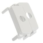 Módulo Saída de Fio com 2 Peças Branco Linha B3