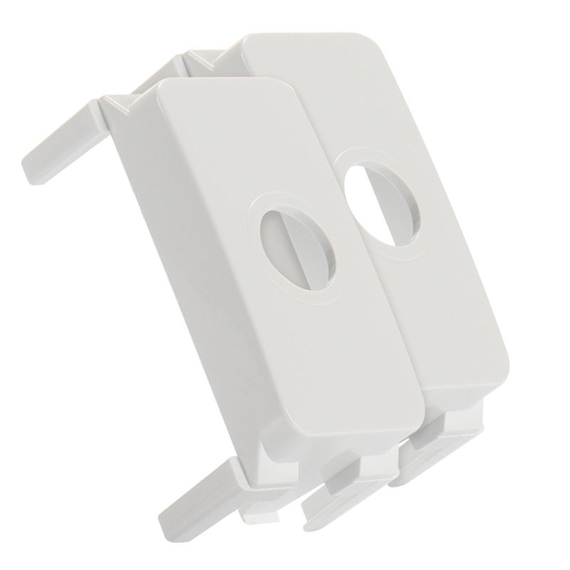 Módulo Saída de Fio com 2 Peças Branco Linha B3