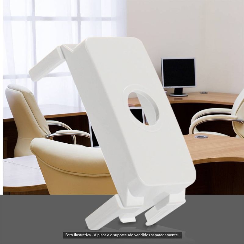 Módulo Saída de Fio com 2 Peças Branco Linha B3