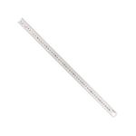 Escala Métrica em Aço Inoxidável 50cm Alumínio Vonder