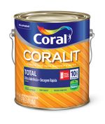 Esmalte Premium Base Água Brilhante Coralit Platina 3,6L Coral