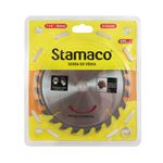 Disco de Serra Circular 7.1/4" 184x20mm com 24 Dentes 2048 Stamaco