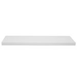 Prateleira MDF Branco sem Suporte 100x20x1,5cm