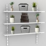 Prateleira MDF Branco sem Suporte 100x20x1,5cm