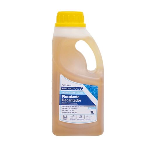 Clarificante e Auxiliar de Filtração Frasco 1L Piscina Astralpool