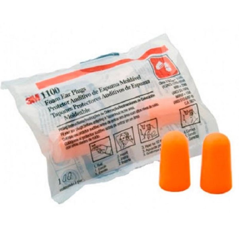 Protetor Auricular de Espuma sem Cordão CA5674 3M