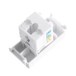 Módulo Tomada Informática RJ45 CAT6 Branco Aria