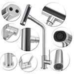 Torneira para Cozinha Mesa 1/4V Bica Alta Cromado 1/2"