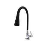 Torneira para Cozinha Mesa 1/4V Bica Alta Preto Conic 3069 C29 DN15