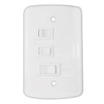 Ventilador de Teto Petit Branco 2 Lâmpadas E27 Controle Remoto Bivolt