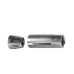 Chumbador CBA com Parafuso 1/2"x75mm 25 Peças