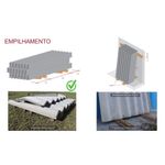 Telha de Fibrocimento Ondulada 4mm 2,44x0,50m Confibra