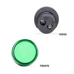 Sinaleiro Led Monobloco 220V IP65 Verde Margirius