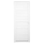 Porta Palheta Alumínio Branco Direito 210x70cm