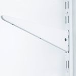 Trilho para Prateleira Duplo Encaixe 150cm Branco