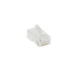 Conector RJ45 Cat 5E 8P8C 50u com 10 peças