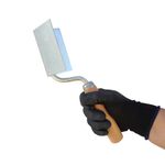 Espátula Para Canto Interno Inox Cabo Madeira Momfort