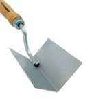 Espátula Para Canto Interno Inox Cabo Madeira Momfort