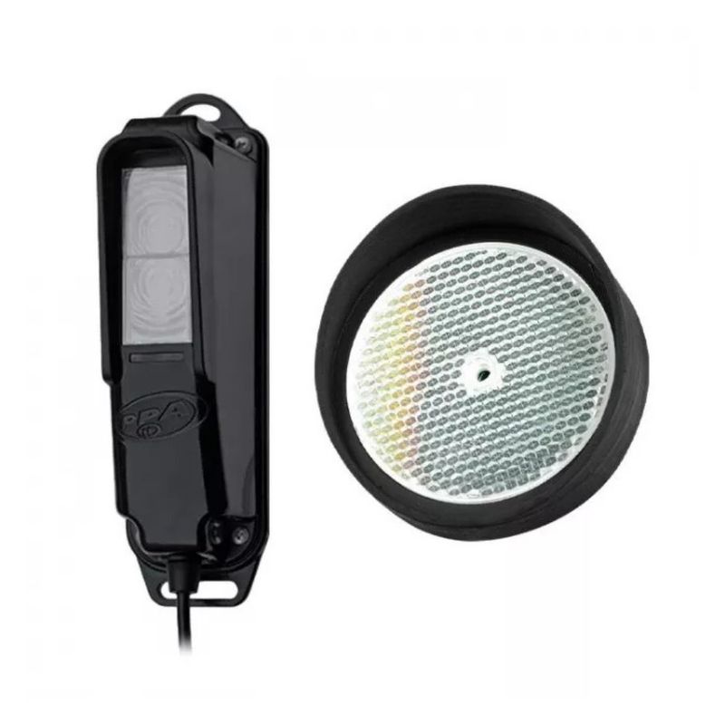 Fotocélula Refletiva F-10R Sem Fio com 8 Metros de Alcance PPA