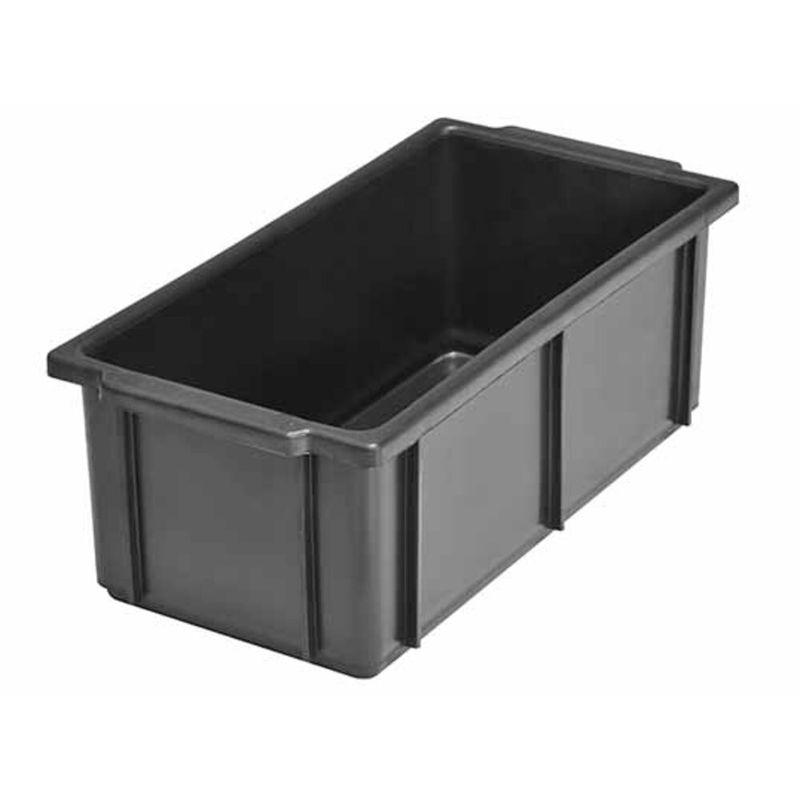 Caixa Plástica Organizadora 4,2L até 2Kg Preta