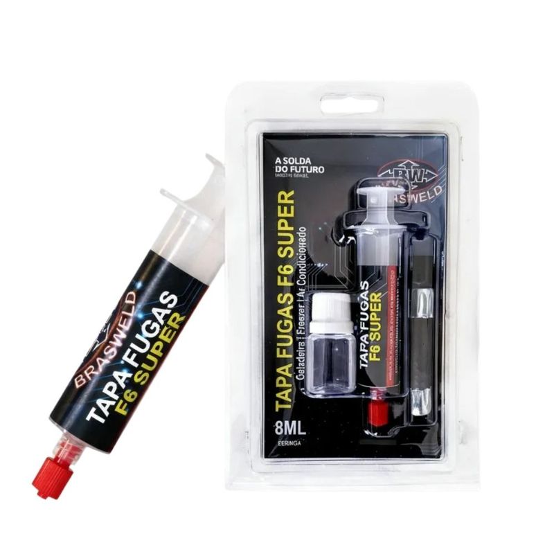 Tapa Fugas com Mangueira 8ml Dose Única Ar Condicionado Até 9000 BTUs