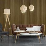 Painel Ripado PVC Imbuia 15cmx2,70m