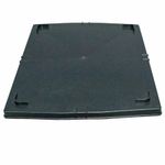 Tampa para Caixa Plástica Organizadora 15L Preta