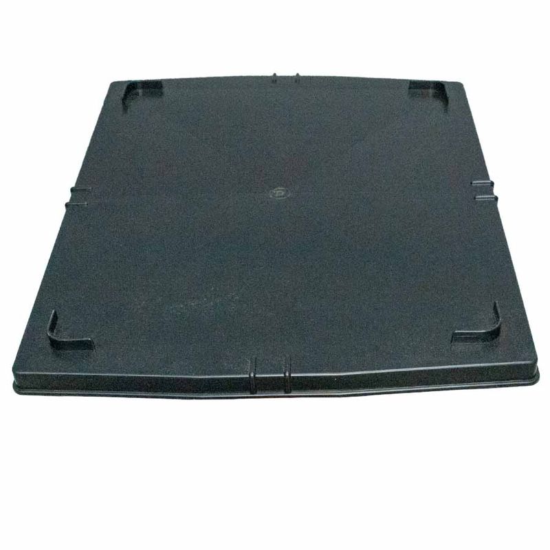 Tampa para Caixa Plástica Organizadora 15L Preta